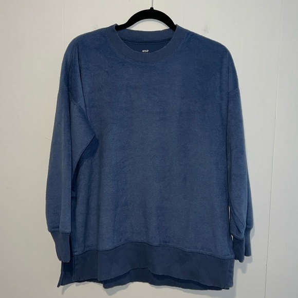 Aerie Super Soft Women’s Blue Long Sleeve Sweatshirt 1104 - Picture 1 of 5